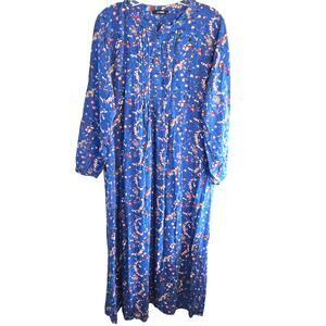 LC Waikiki Women's Blue Gown XL Extra Large Misses 16 Sleepwear P.J.s